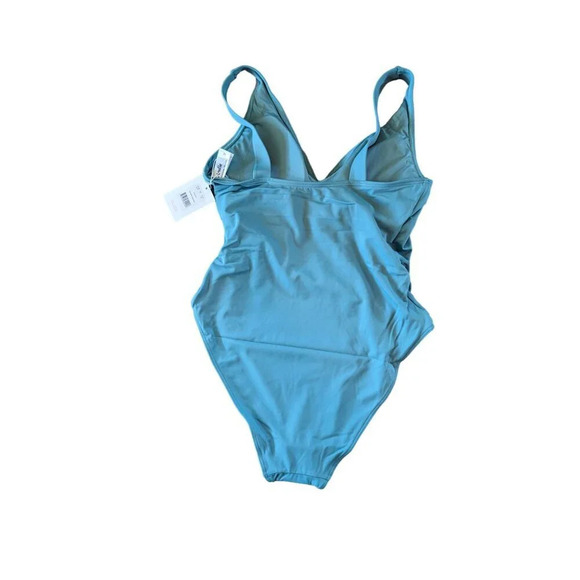 Andie Swim The Capri One Piece Bay Blue Eco Nylon Size Medium - Picture 4 of 7